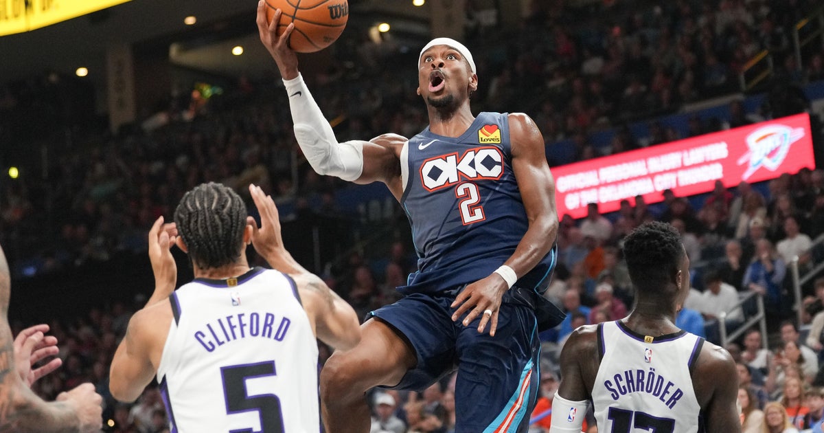 SGA's 33 points lift Thunder over Kings 113-99 to improve to 15-1