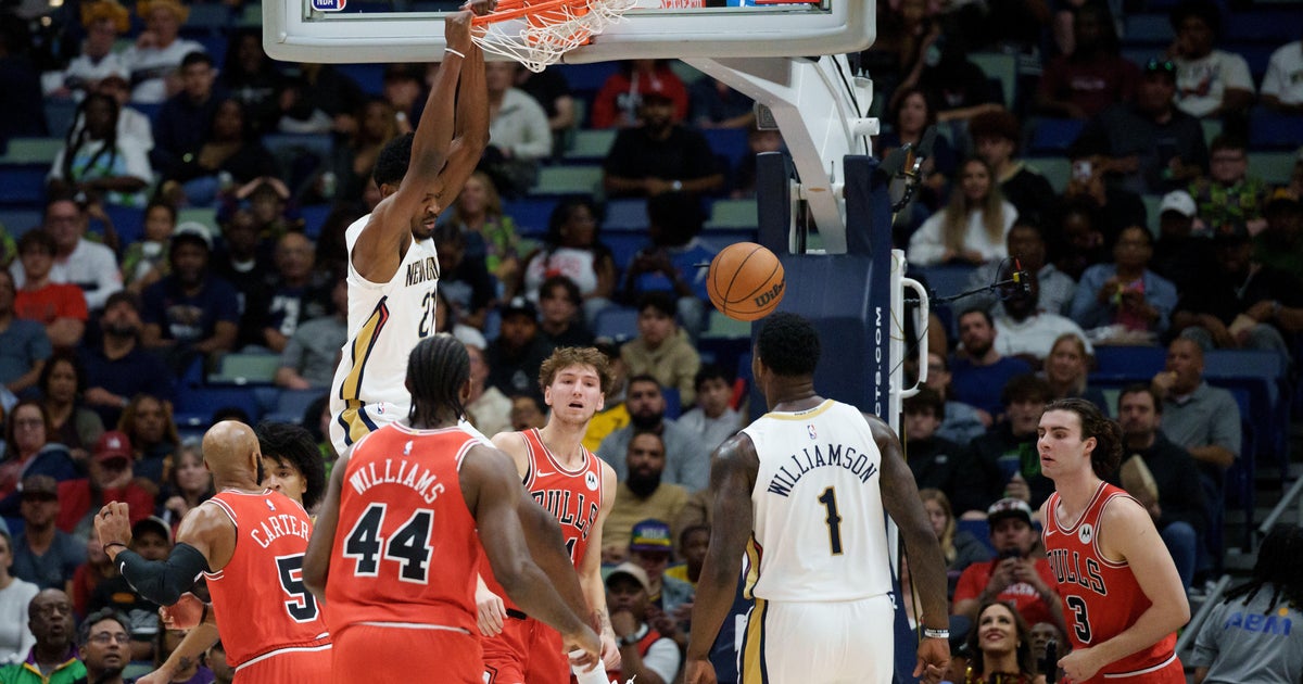 Pelicans end 9-game skid with a 143-130 win over Bulls