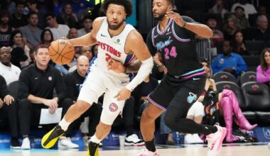 Duncan Robinson gets a win in return to Miami, as Detroit Pistons hold off Heat 138-135
