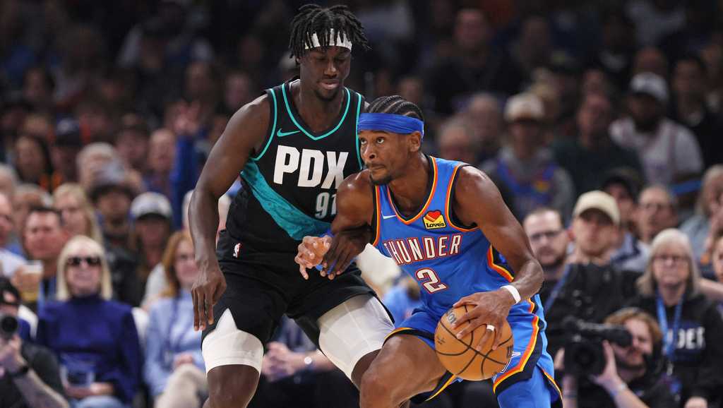 SGA scores 37 points, Thunder rout Blazers to avenge only loss