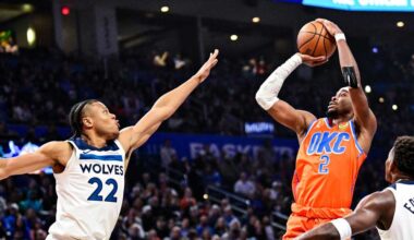Shai Gilgeous-Alexander scores 40 points while ill, leads Thunder to 10th straight win