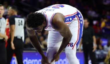 Joel Embiid Out vs Celtics With Knee Soreness