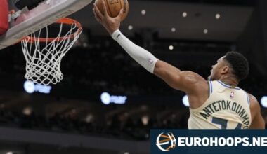 Giannis hits milestone with 21,000 points in Bucks win