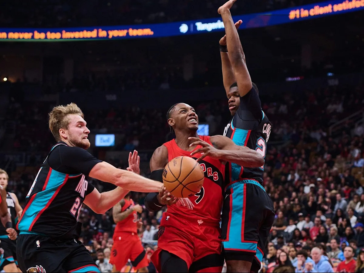 Raptors defeat the weakened Memphis Grizzlies to earn their first win streak