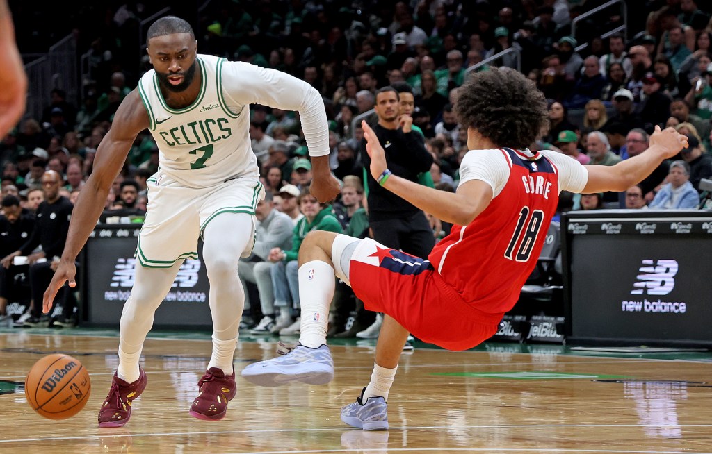 Jaylen Brown scorches Wizards as Celtics snap losing streak