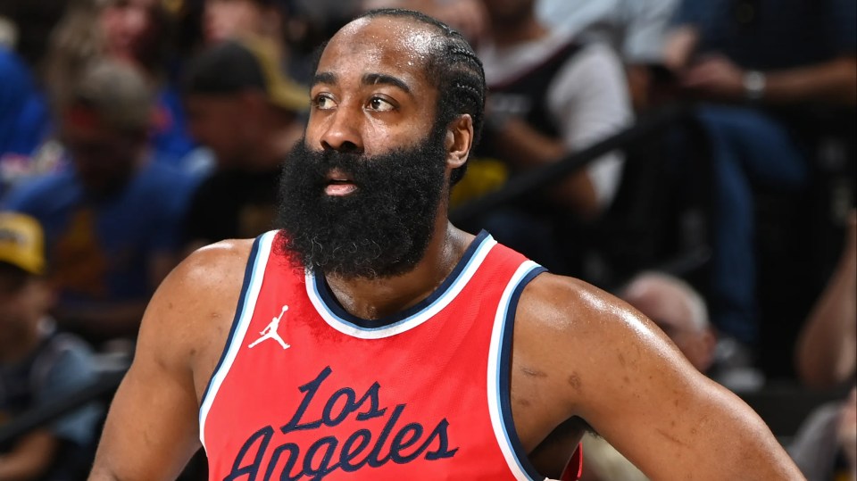 Harden was named the NBA's MVP when he was on the Rockets