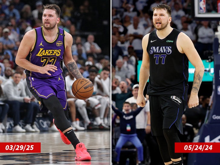 luka doncic lakers mavericks split sub getty swipe