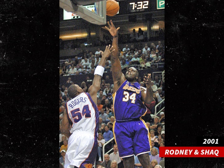 Rodney Rogers shaquille oneal sub getty swipe