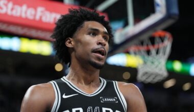 Spurs rookie guard Dylan Harper is active vs. Blazers after missing 3.5 weeks with calf injury