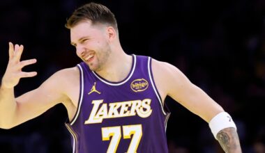 Luka, LeBron lead Lakers past Clippers 135-118 for 5th straight win, clinching their NBA Cup group