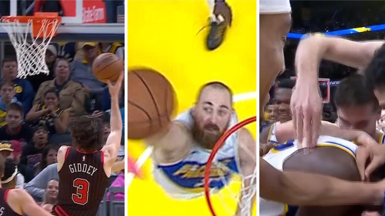 Josh Giddey, Chicago Bulls loss to Indiana Pacers, Lachlan Olbrich debut, first game, Jay Huff call overturned, Pascal Siakam game winner, scores, results, highlights, latest news