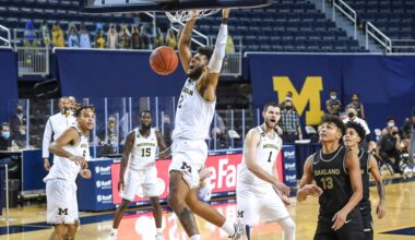 Oakland at No. 7 Michigan College Basketball Preview