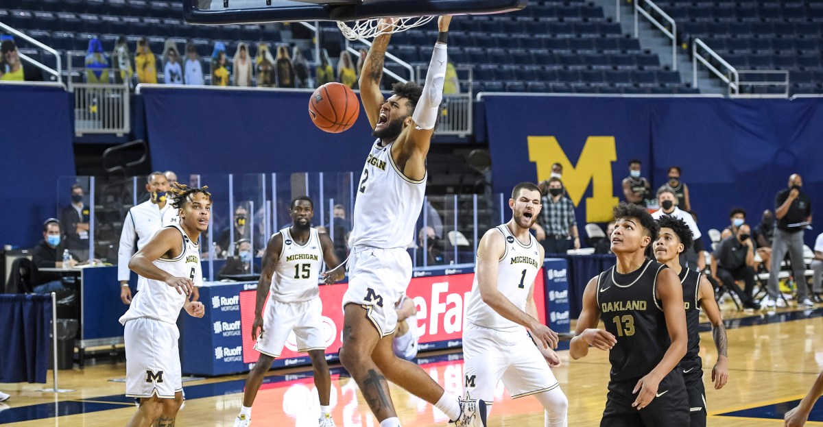 Oakland at No. 7 Michigan College Basketball Preview