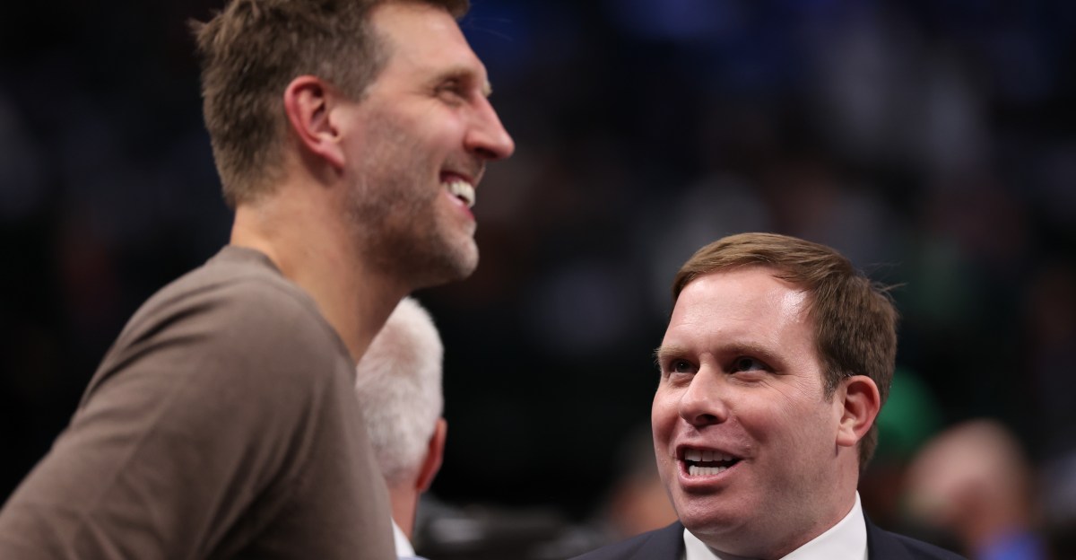 Dallas Mavericks Legend Dirk Nowitzki weighs in on the end of the Nico Harrison era