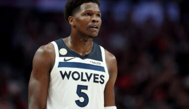 Minnesota Timberwolves' Anthony Edwards out for at least a week due to a hamstring strain