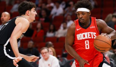 Rockets assign Jae’Sean Tate, JD Davison to Rio Grande Valley Vipers