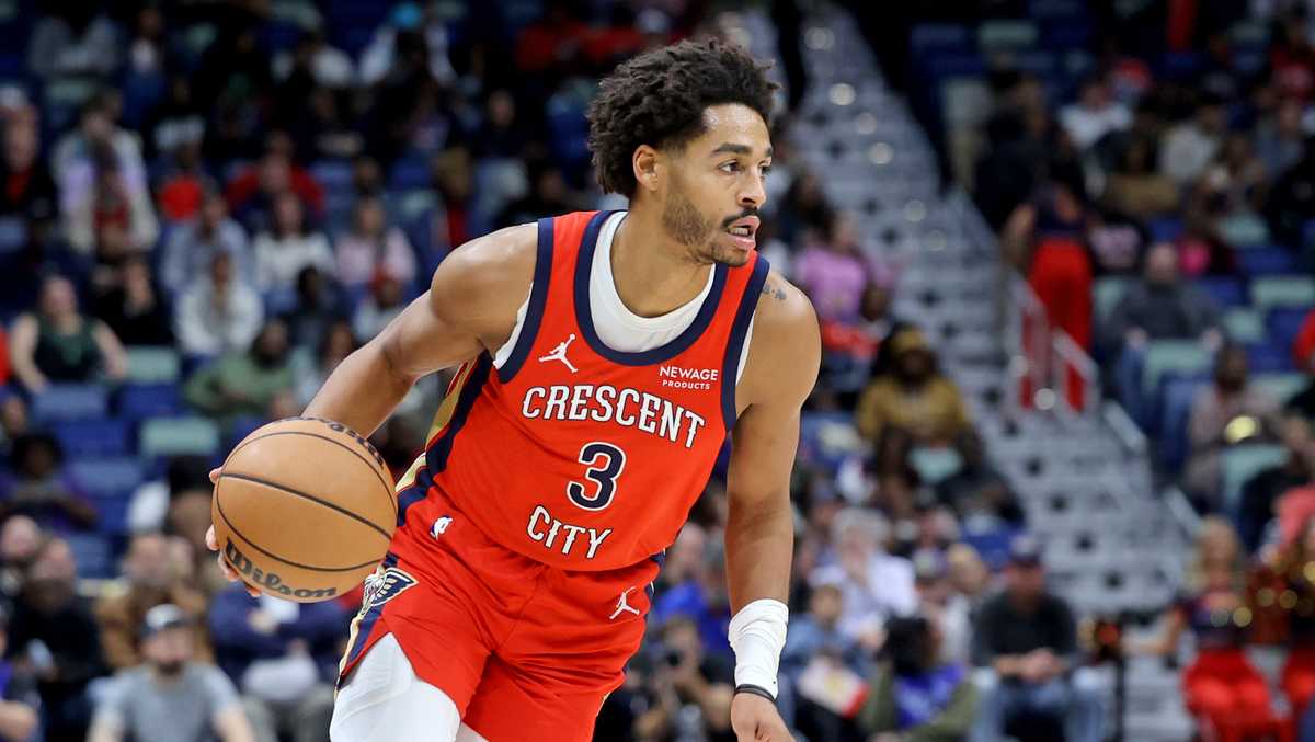 New Orleans Pelicans guard Jordan Poole injured