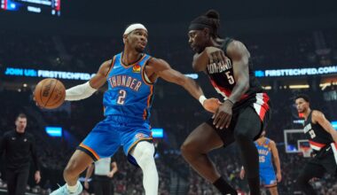 Chat Portland Trail Blazers - Oklahoma City Thunder Here!