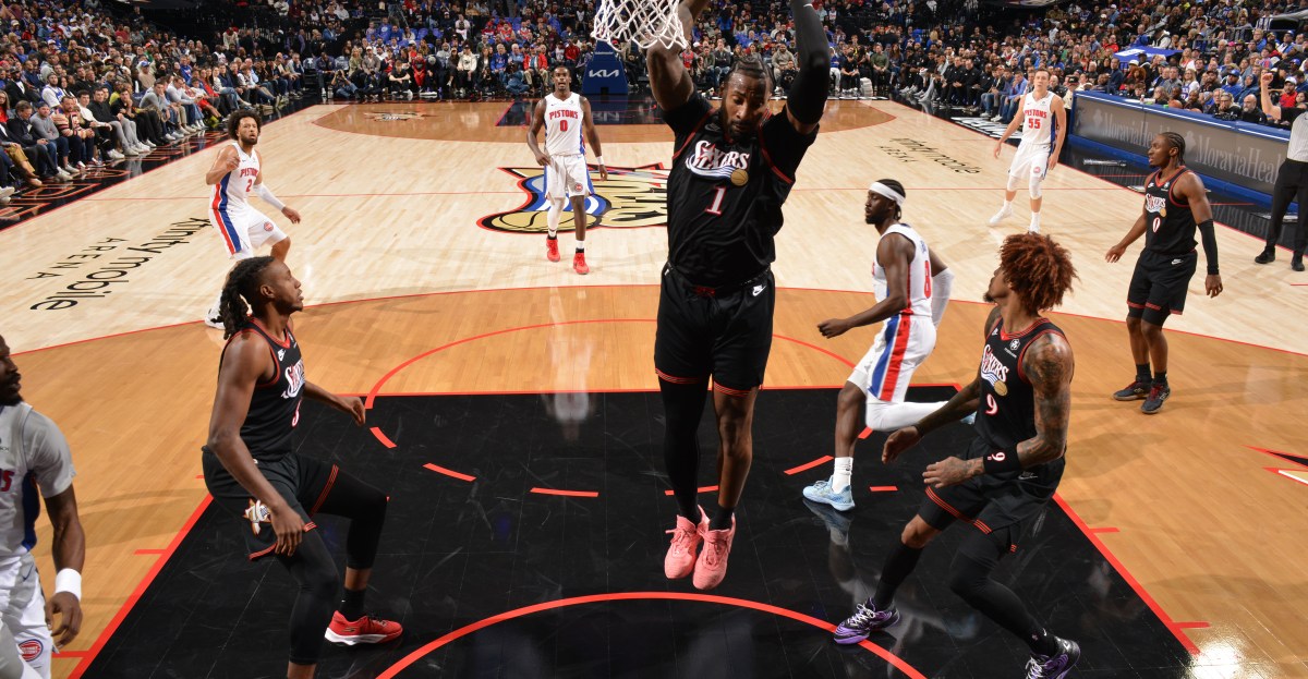 Sixers Bell Ringer: Pistons spoil Goldfish night