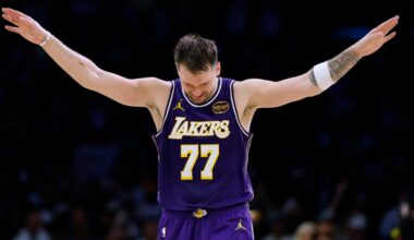 Luka is having a lot of fun with his Lakers teammates this season