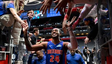 Former St. John’s star Daniss Jenkins has career night, scores clutch shot in Pistons’ OT win