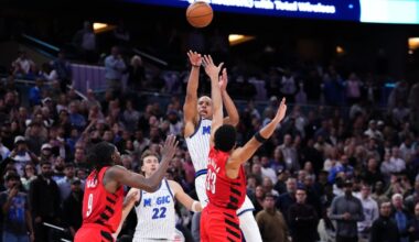 Magic, Bane Bury Trail Blazers at Buzzer in Wacko Finish