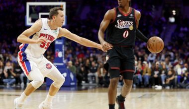 Sixers travel to Detroit for pivotal NBA Cup game