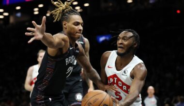 Nets can’t catch up to Raptors, lose at home 119-109