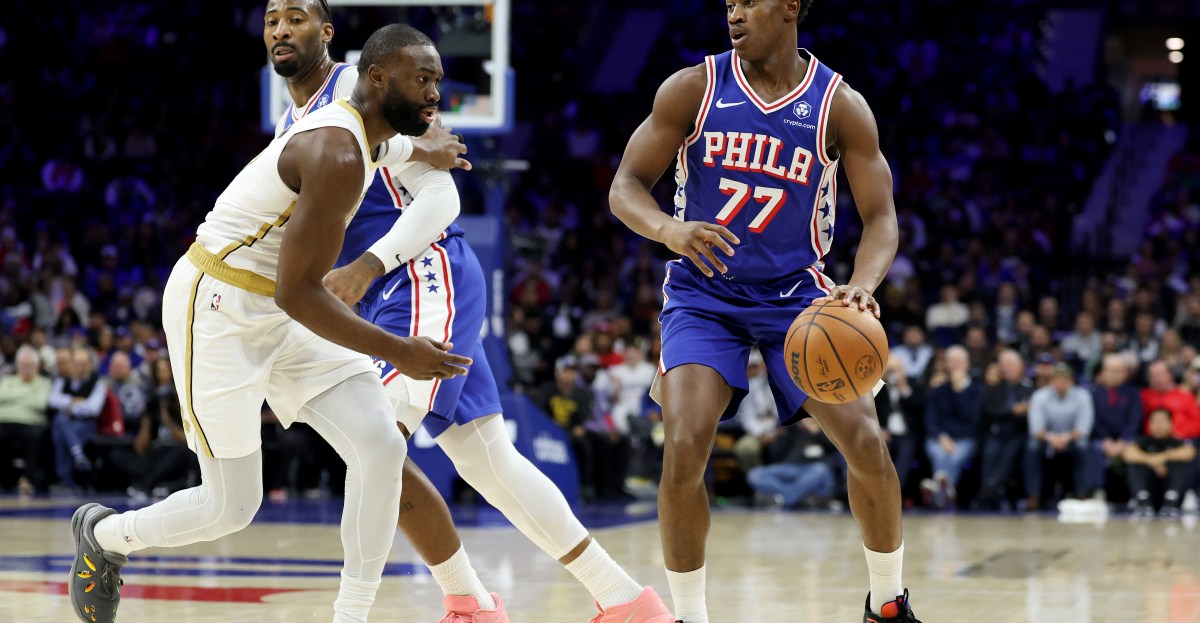 Sixers’ VJ Edgecombe questionable, Joel Embiid out for Cup matchup vs. Pistons