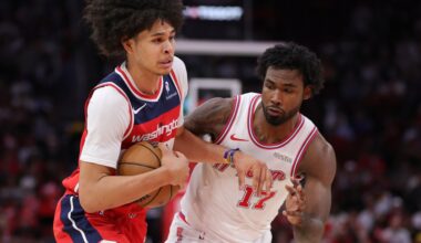 Wizards blasted by Rockets, 135-112