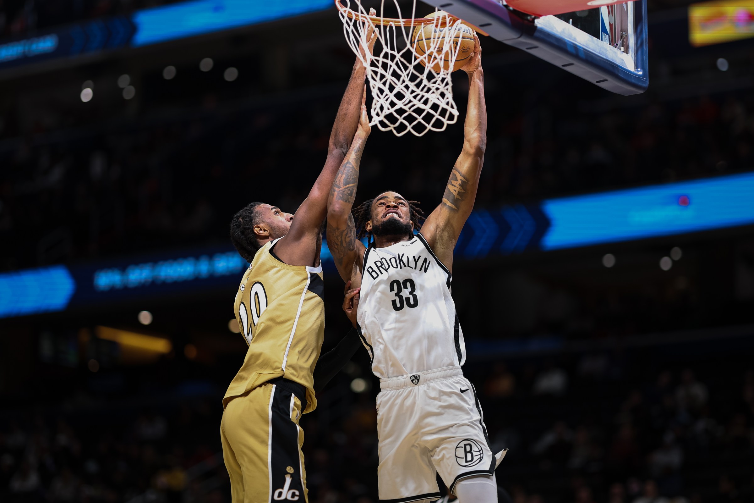 Wizards center Alex Sarr played his worst game of the season in the team’s loss to the Brooklyn Nets.