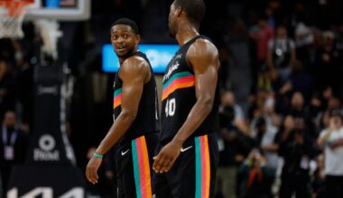 Week in Review: Veterans help lead shorthanded Spurs to a couple of home victories