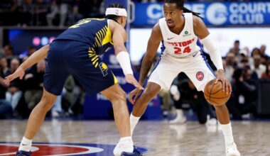 How does Daniss Jenkins’ rise work with Jaden Ivey’s return to the Pistons?