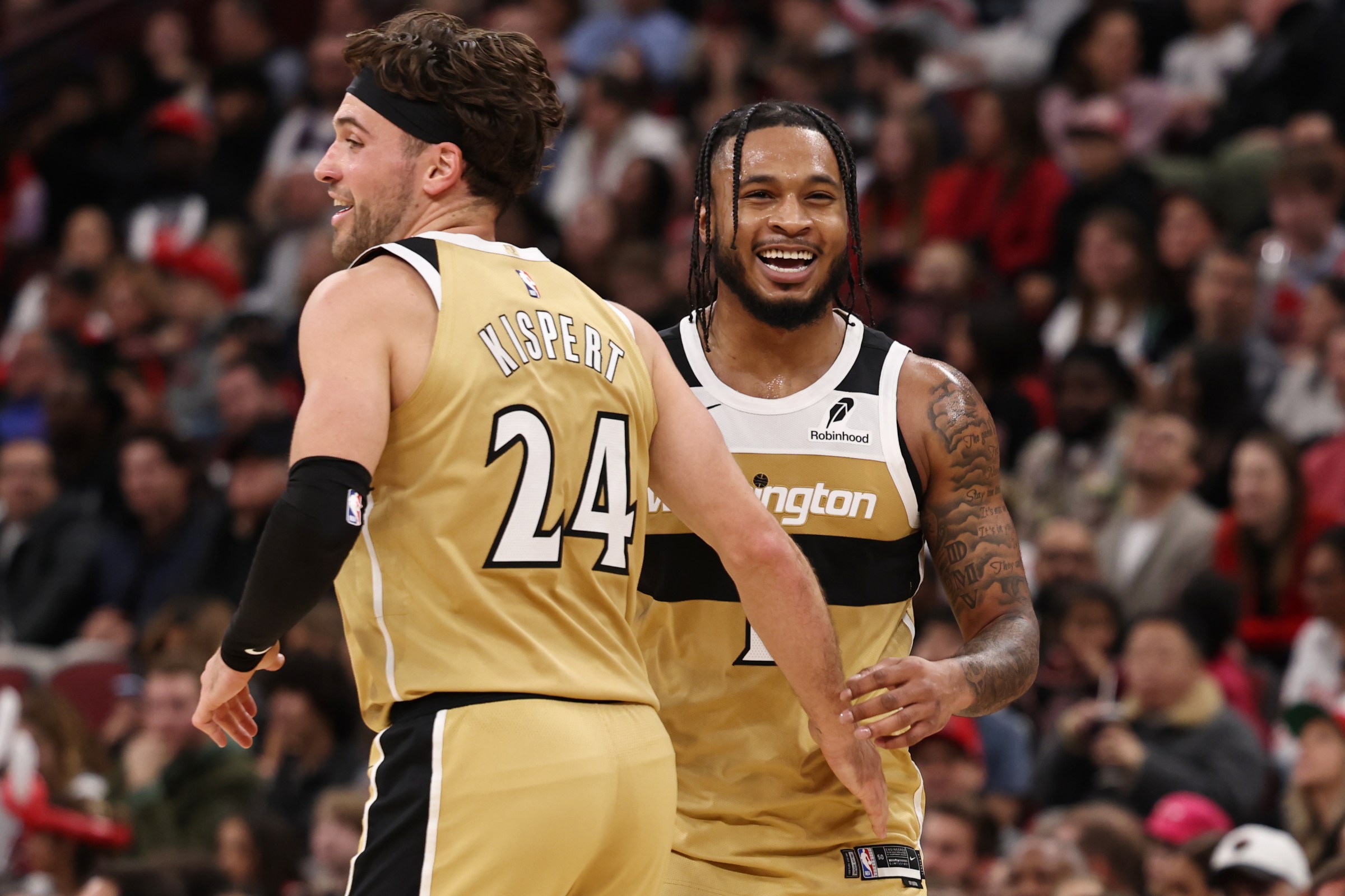 Corey Kispert and Cam Whitmore played well in the Wizards loss to the Chicago Bulls.