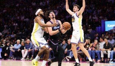 Powell, Adebayo lead Heat past short-handed Warriors 110-96