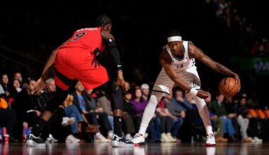 Nets fall to Raptors in turnover-filled affair, losing 119-109