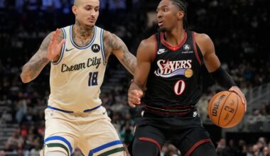 The wildest stats from Tyrese Maxey’s career night against the Bucks