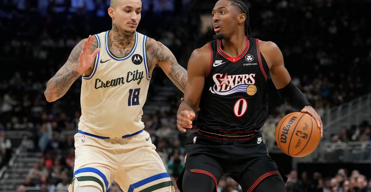 The wildest stats from Tyrese Maxey’s career night against the Bucks