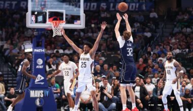 Marshall's clutch 3, Flagg's career night lift Mavericks over Pelicans 118-115