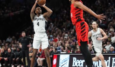 Spurs turn in complete performance against Portland to stay alive in NBA Cup