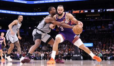 The Suns took time to warm up against the Spurs
