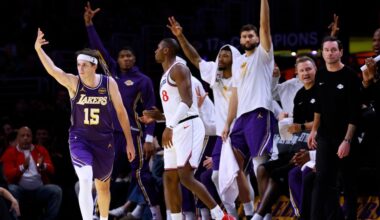 Grades for LeBron, Luka, Austin Reaves from Lakers win vs. Clippers