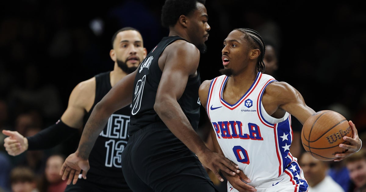 Tyrese Maxey scores 22 points, 76ers beat Nets 115-103