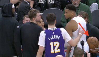 Giannis Antetokounmpo pulled classy move to help Lakers rookie after his NBA debut