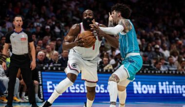 NBA: Harden sets Clippers record with 55 points in win over Hornets