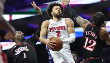 Detroit Pistons vs Philadelphia Sixers: Detroit assert leadership in Eastern Conference