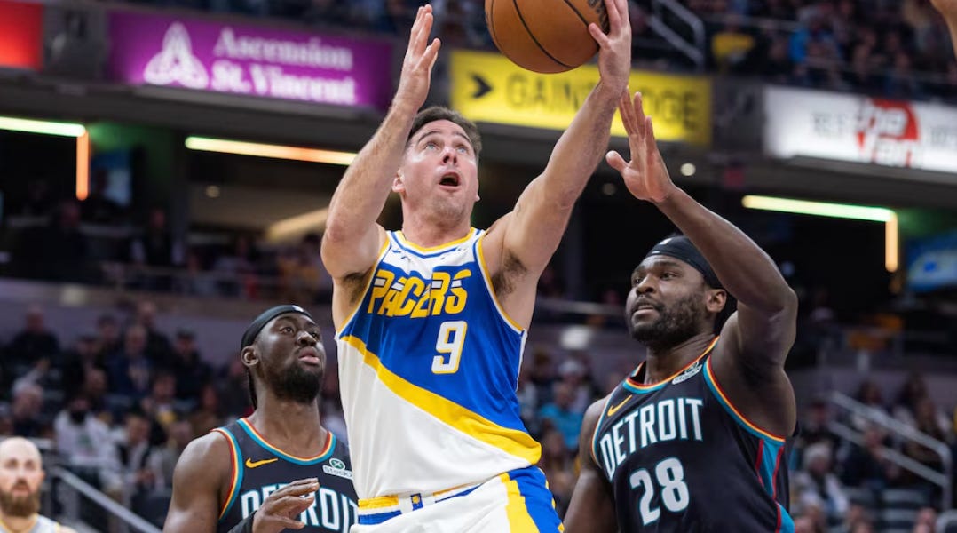 Pacers second half surge not enough to beat Pistons