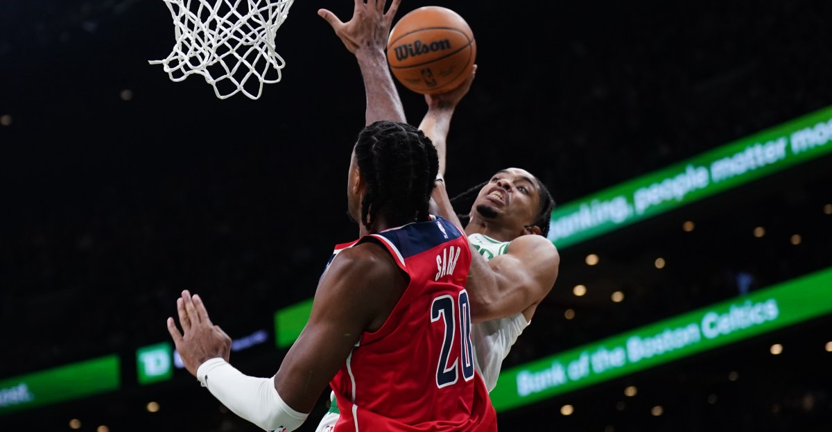 Honey, the Celtics shrunk their lineup