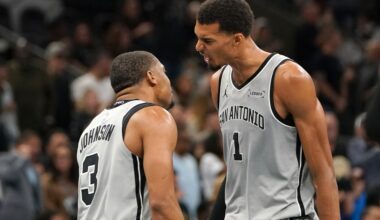 Highlights: Barnes, Champagnie, and Wemby combine for 68 points in NBA Cup win over Rockets