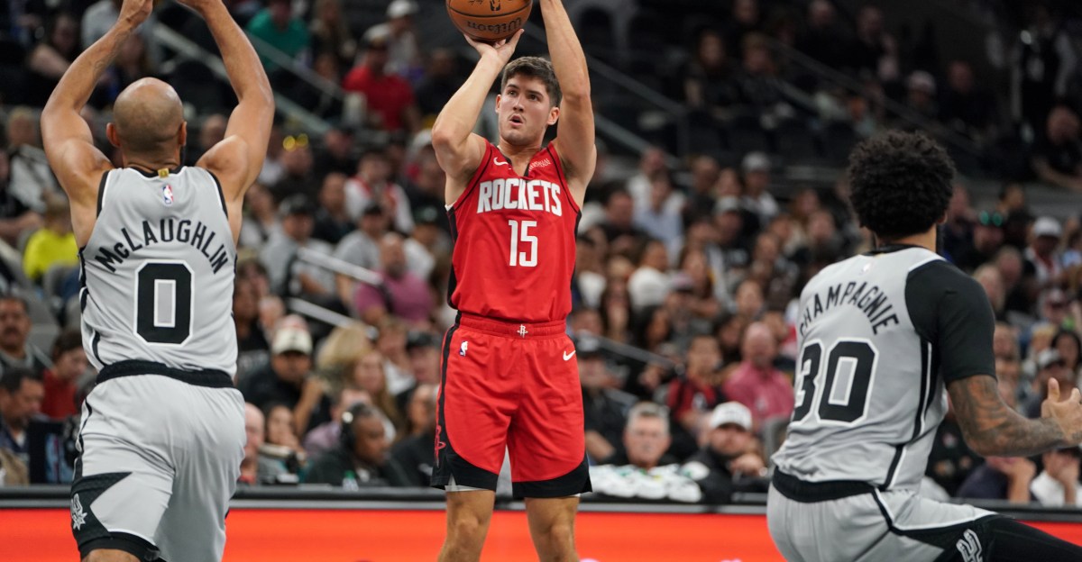 Has Reed Sheppard arrived for the Rockets?
